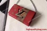 Best Quality Clone Louis Vuitton TWIST CHAIN Lady WALLET for discount price